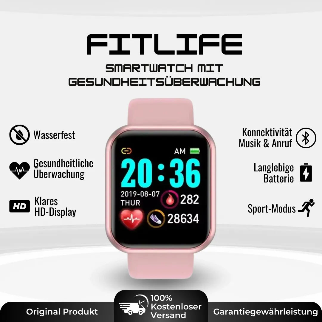FitLife - Gesundheits- und Fitness-Smartwatch (2025)