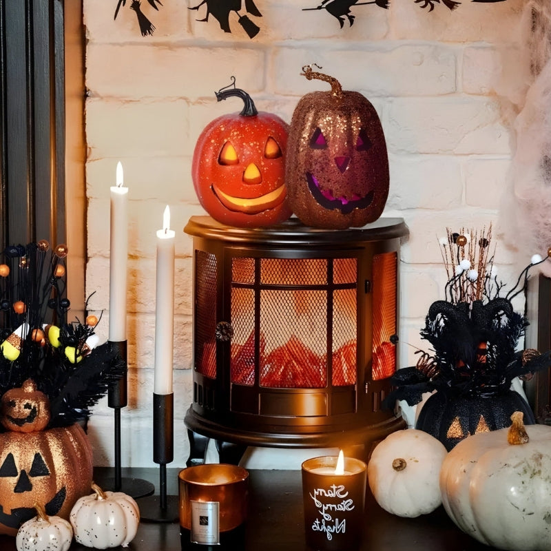 Kürbis Dekoration - Halloween Kürbis Ornamente für Innen und Außen