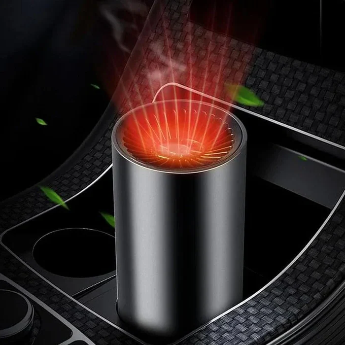 Schnellheizender Becherförmiger Auto-Warmluftgebläse - Schnelles Heizen & Kühlen, einstellbar, 360 Grad drehbar, Plug and Use für Auto, SUV, Wohnmobil und Lkw