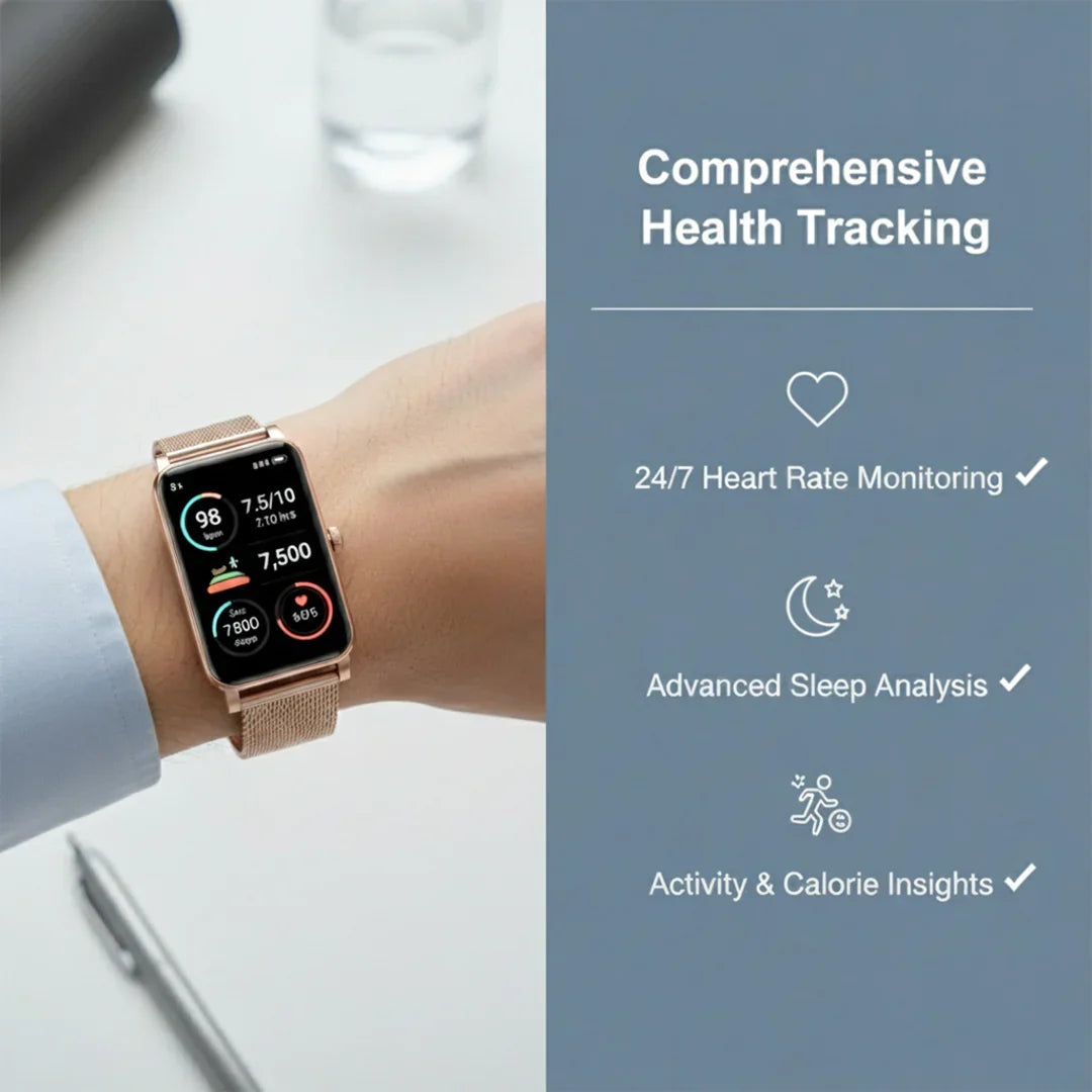 Smartwatch - Fitness-Tracking - Benachrichtigungsanzeige