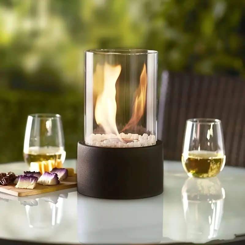 CosyFlame Tischkamin – Moderner Bioethanol Tischkamin mit echtem Flammenbild und skandinavischem Design