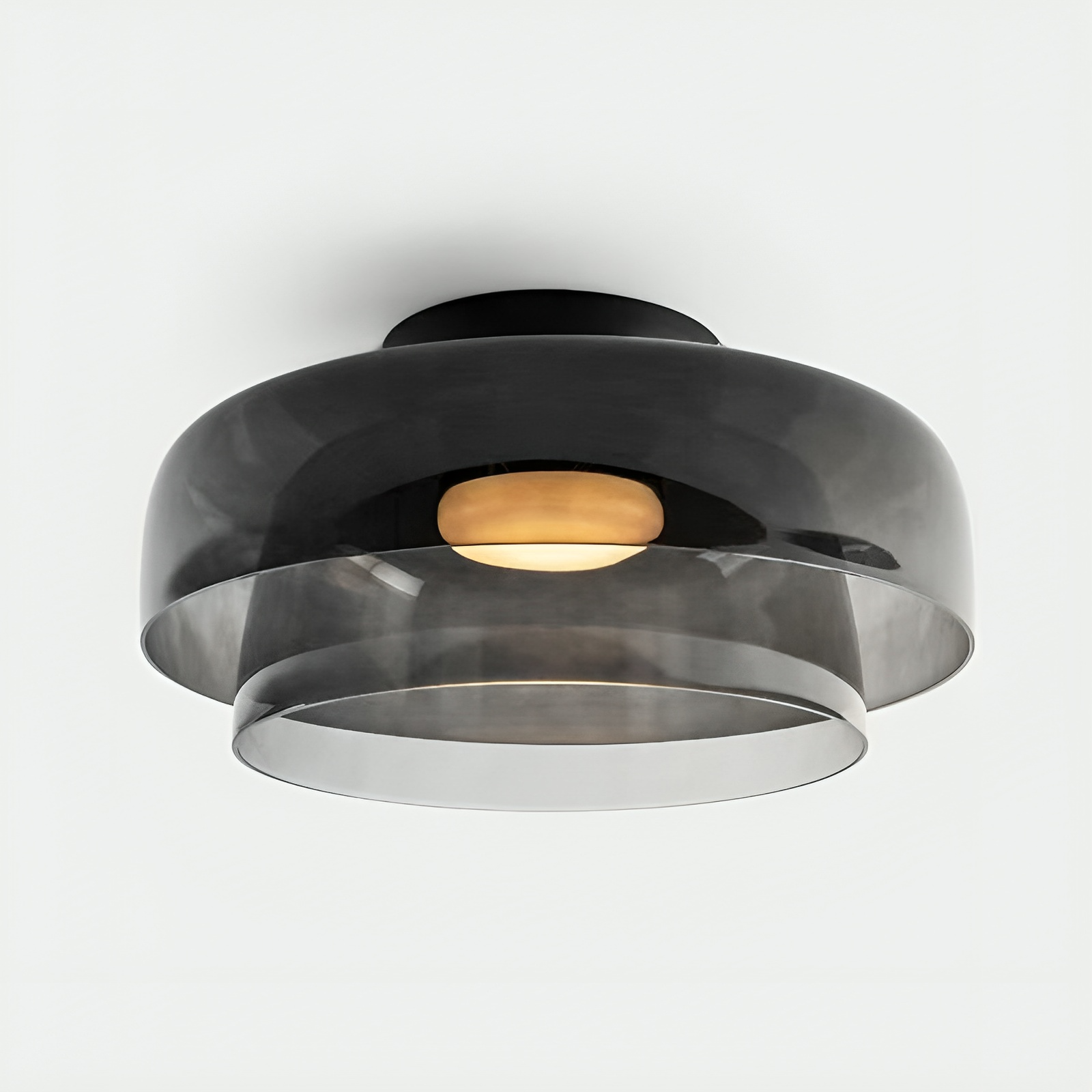 Nordic Bauhaus Glas Geschichtete Pendelleuchte