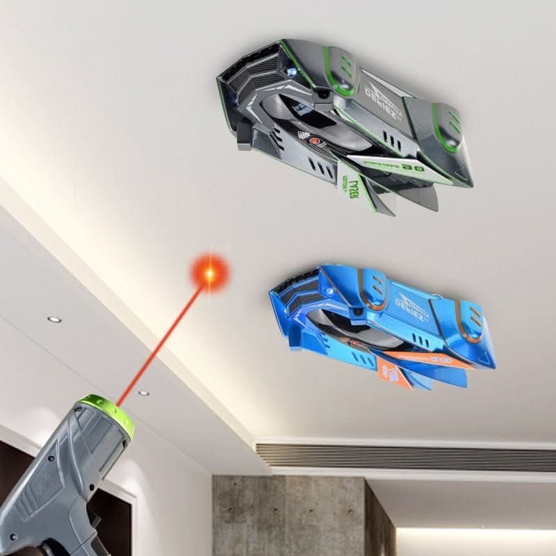 GravityRacer – Laser-gesteuertes Wandkletter-RC-Auto
