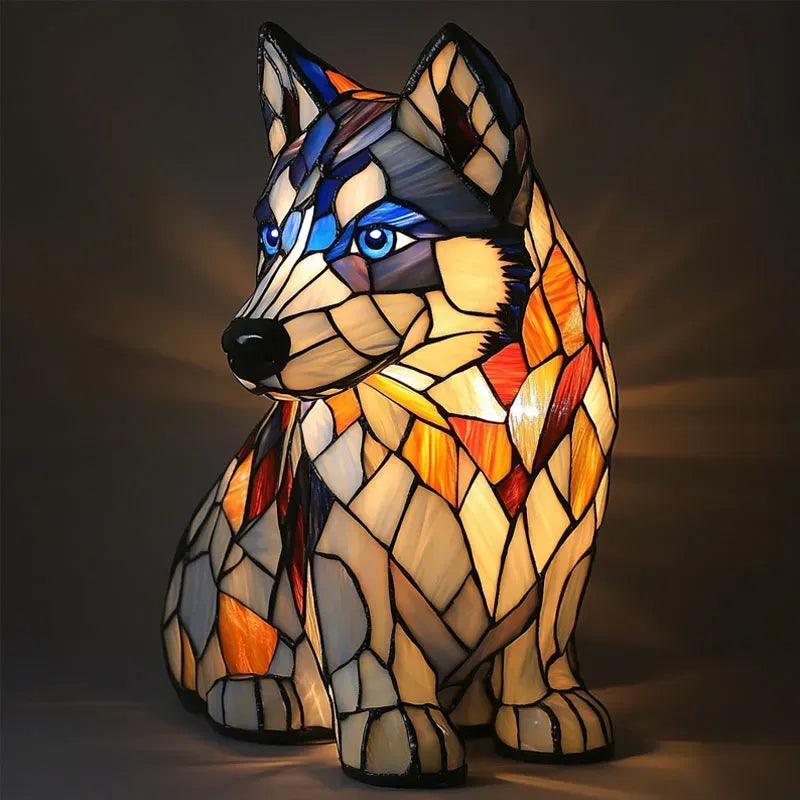 Licht Hund - Die handgefertigte Lampe, die Herzen zum Strahlen bringt