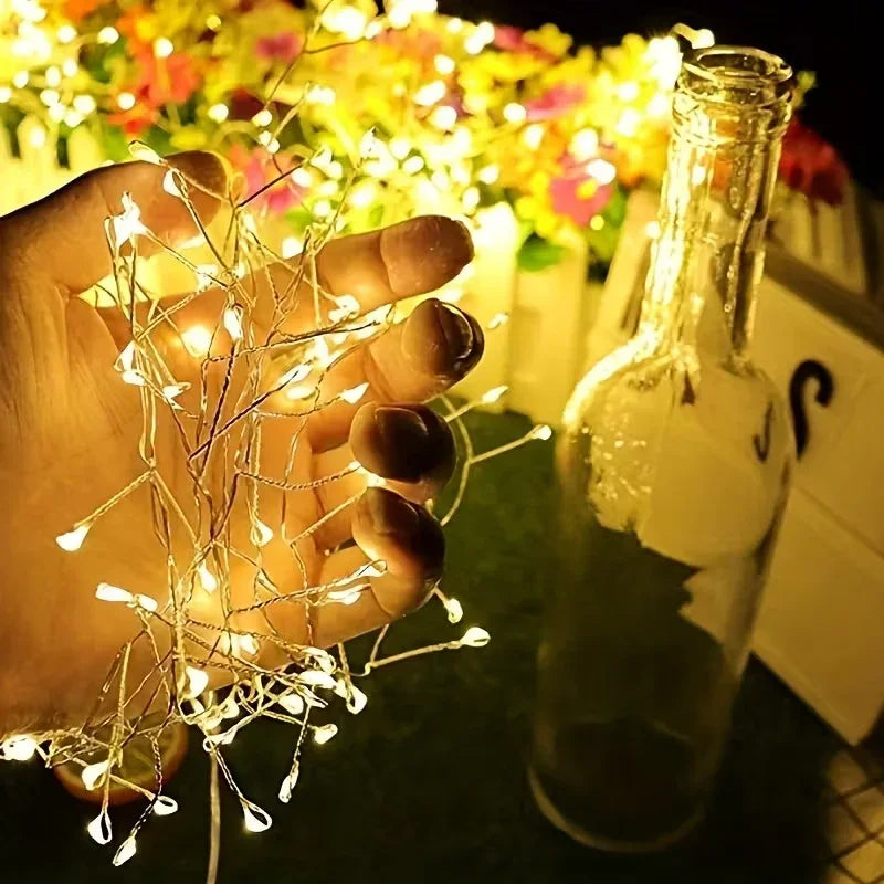 Innere Weihnachts-LED-Lichter - USB-betrieben - Fernbedienung