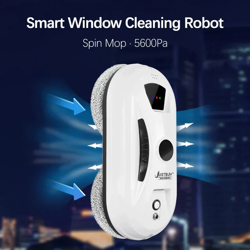 Glasheld Fensterreinigungsroboter | 5600Pa Saugkraft | Sicher & Effizient | Mit Fernbedienung & Sicherheitsseil