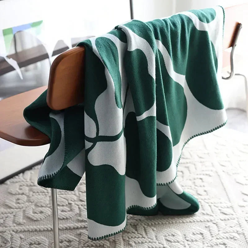 NordLuxe | Jacquard-Wurfdecke | Imitiertes Kaschmir | Weich & Warm | Sofabezug & Tagesdecke im nordischen Stil