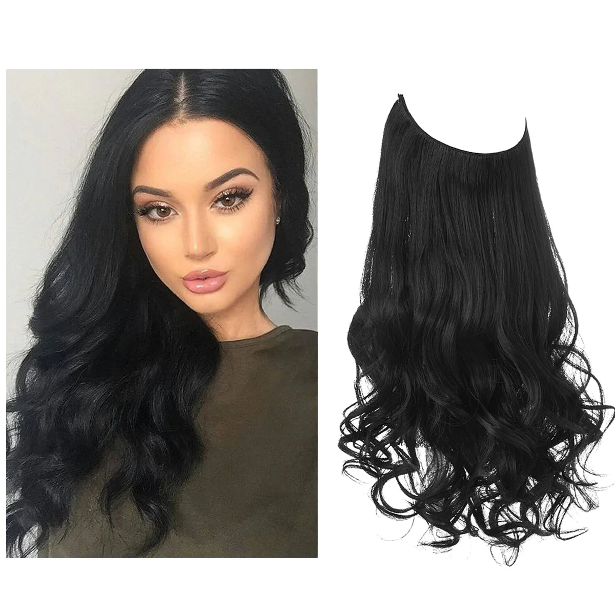 SecretHair | Qualitativ Echthaar-Extensions | 100% REMY-Qualität | Nahtloses Volumen & Länge | Natürlicher Glanz | Hitzebeständig & Langlebig