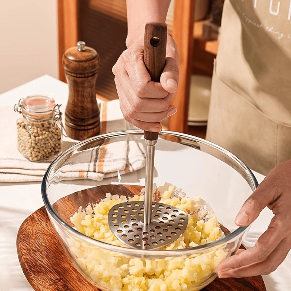 Kartoffelstampfer aus Edelstahl