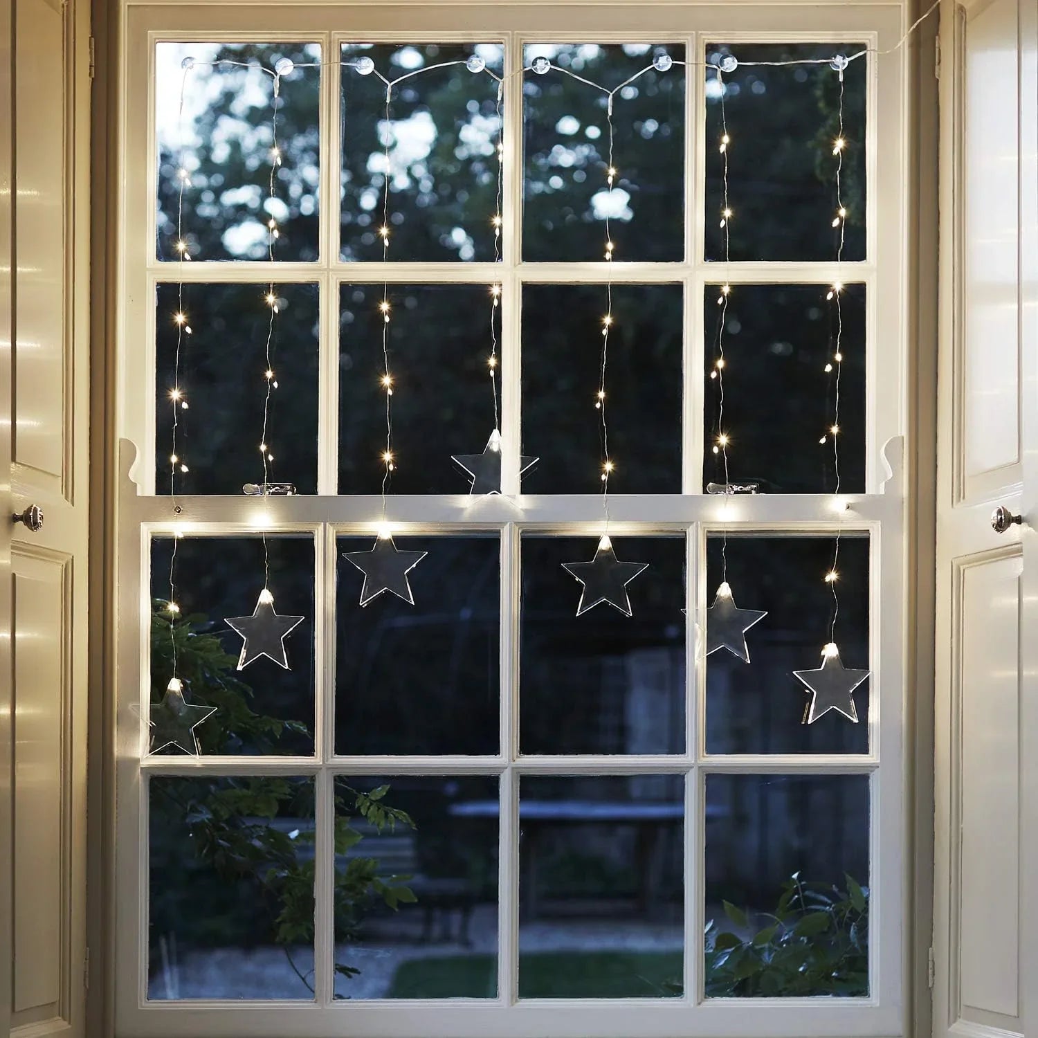 Sternfensterlichter - Weihnachtsdekorationen - LED-Lichter