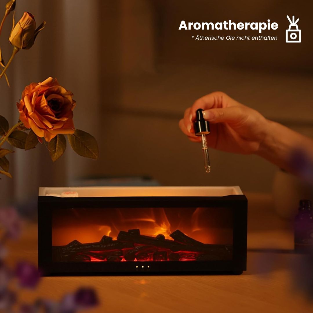 Aroma Diffuser | Elektrische Aroma Lampe mit Flammeneffekt | AromaFlame