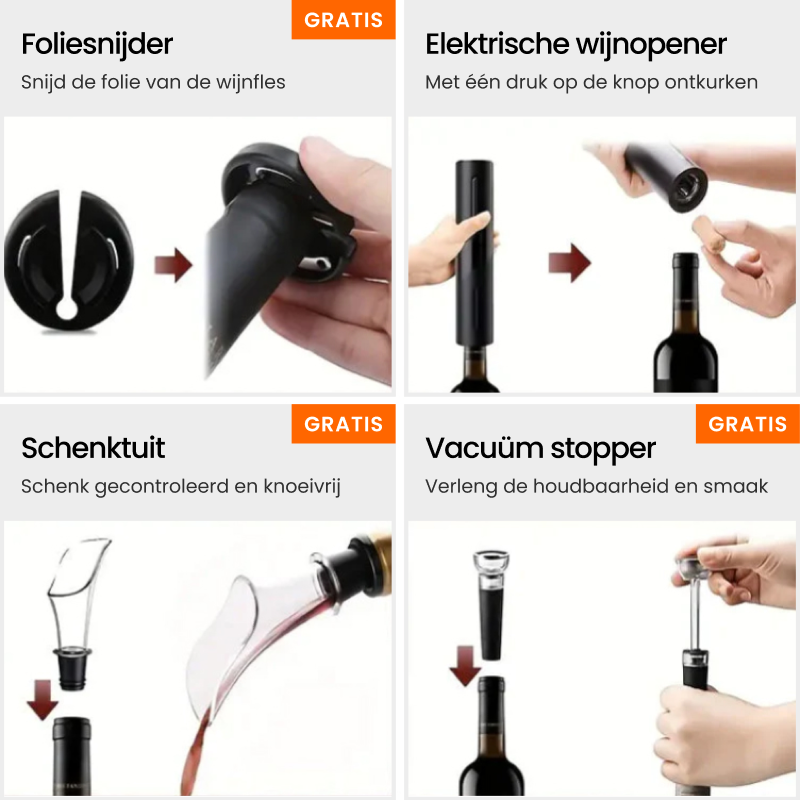 ElitePour - Luxuriöser Elektrischer Korkenzieher