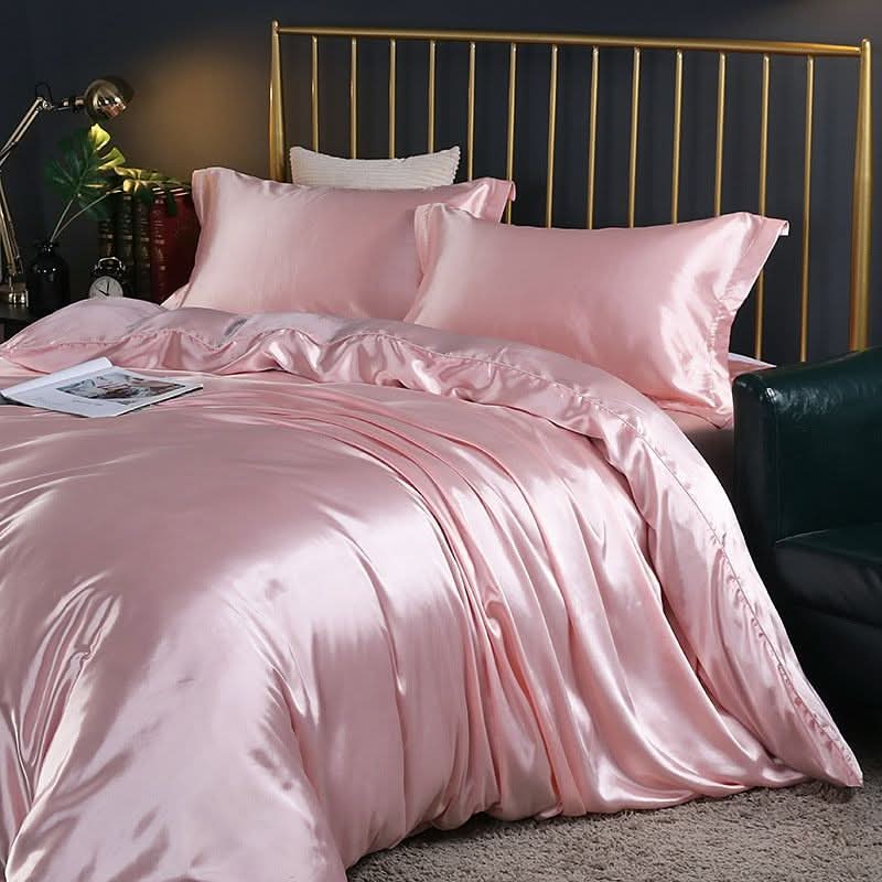 LuxusSet - Seiden/Satin Bettwäsche Set
