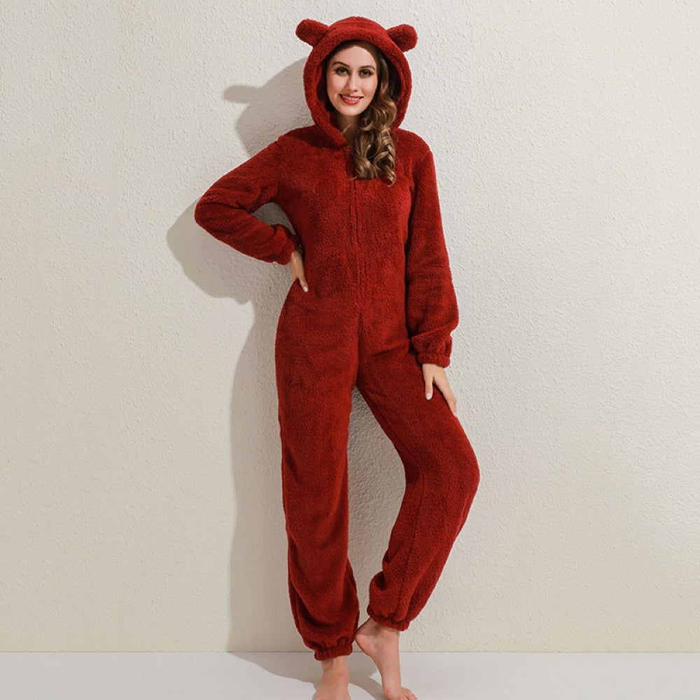 Onesie Jumpsuit für Frauen | Fleece Overalls | Schmusi