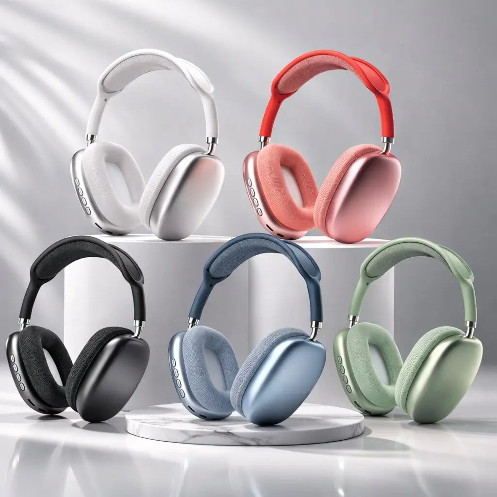Over-Ear Noise Cancelling Kopfhörer mit Bluetooth & Aktiver Geräuschunterdrückung (ANC) | Audilux
