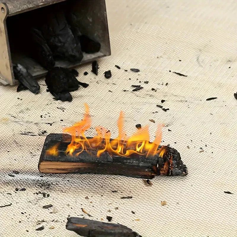Raffinato - Hitzebeständige Faltbare BBQ-Schutzmatte bis 800 °C