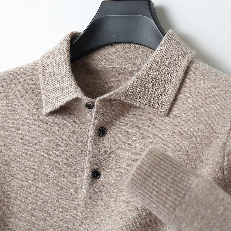 Kaschmir Poloshirt – Eleganz in Reinform