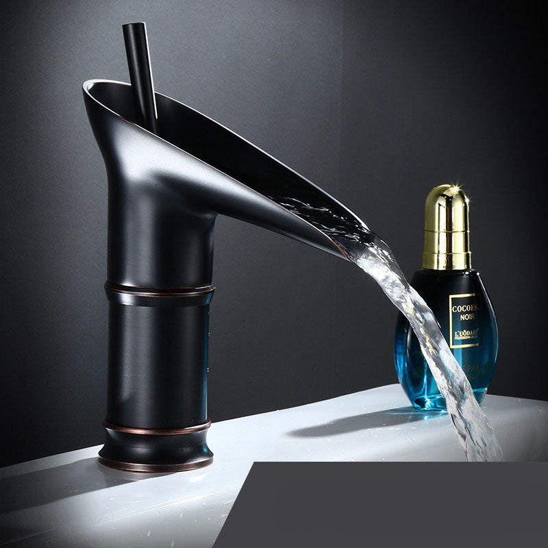 Wasserhahn für Küche & Badezimmer | Wasserfall Waschbecken Wasserhahn | Antiker Waschbecken Wasserhahn | Armaturix