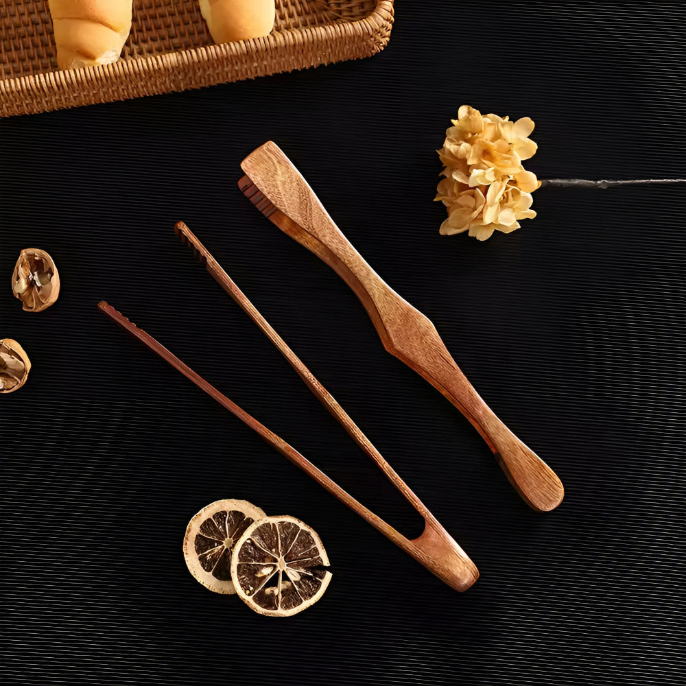 Natürliche Griff Küchenzange