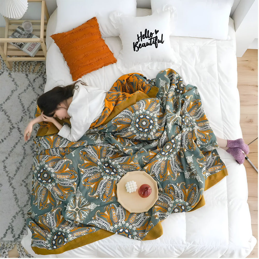 Boho Bloom Wendedecke