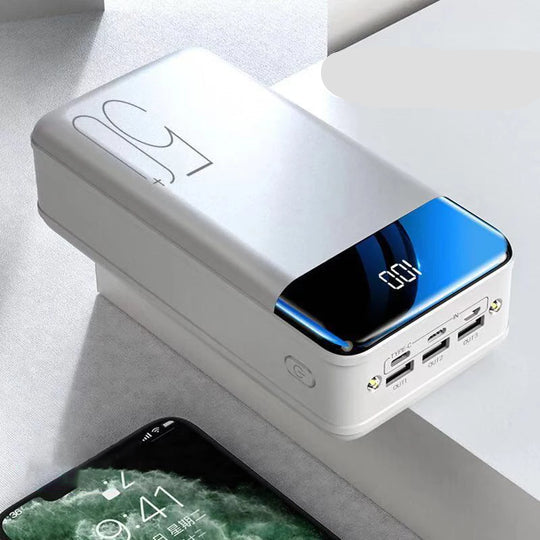 Voltaro Powerbank 50.000 mAh | Ultra-Schnellladen | Für Laptop, Tablet & Smartphone | Handlich & Extrem Leistungsstark