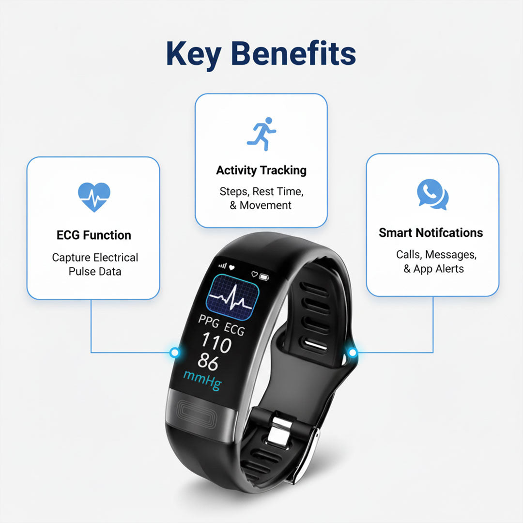 Smartwatch - ECG-Funktion - Fitness-Tracking