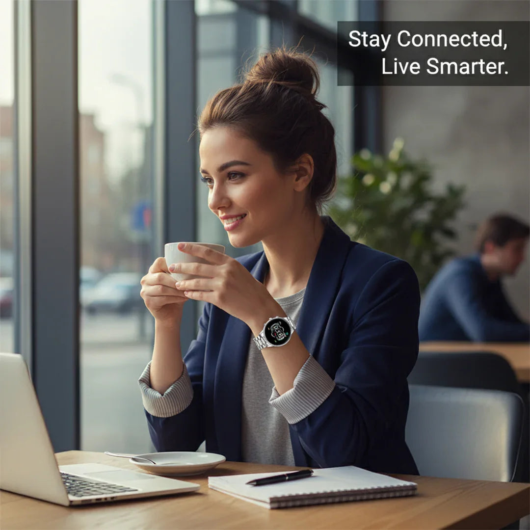 Smartwatch - Fitness-Tracking - Benachrichtigungsanzeige