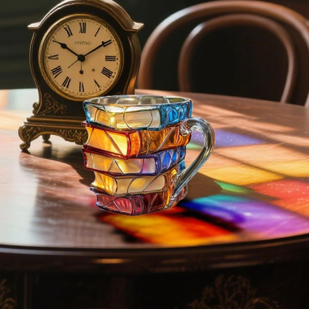 Handgefertigte 3D Lesevergnügen Tasse - das Original