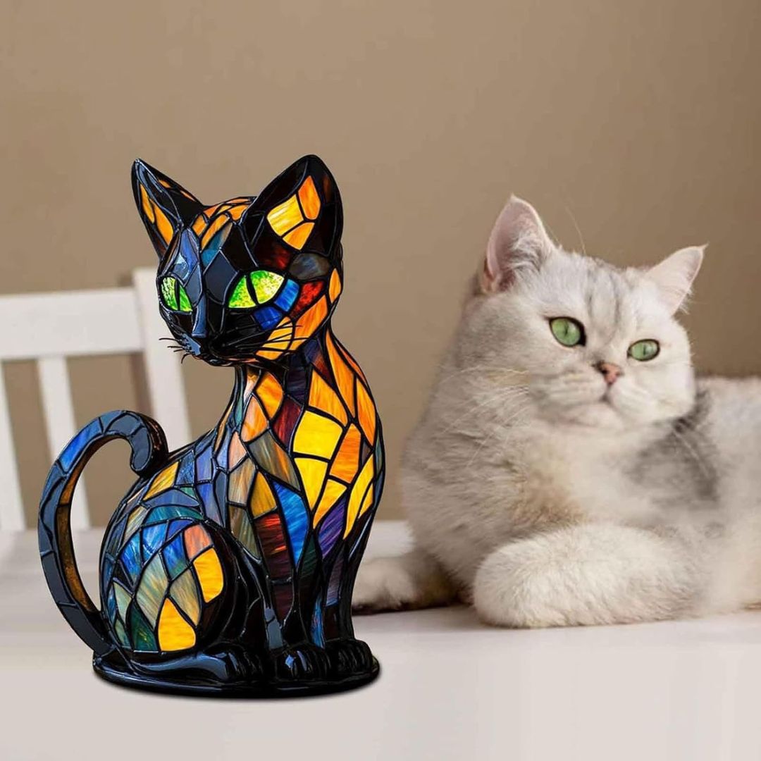 Glow Cat – handgefertigte Lampe, die Herzen zum Leuchten bringt