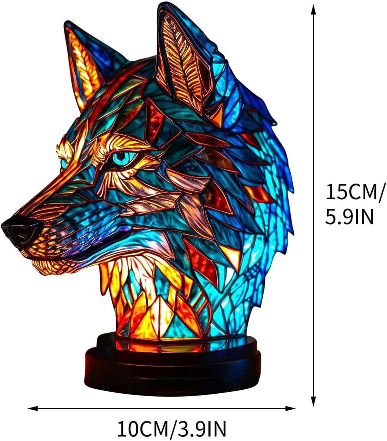 LeuchtWolf - handgefertigte Lampe, die Herzen zum Strahlen bringt