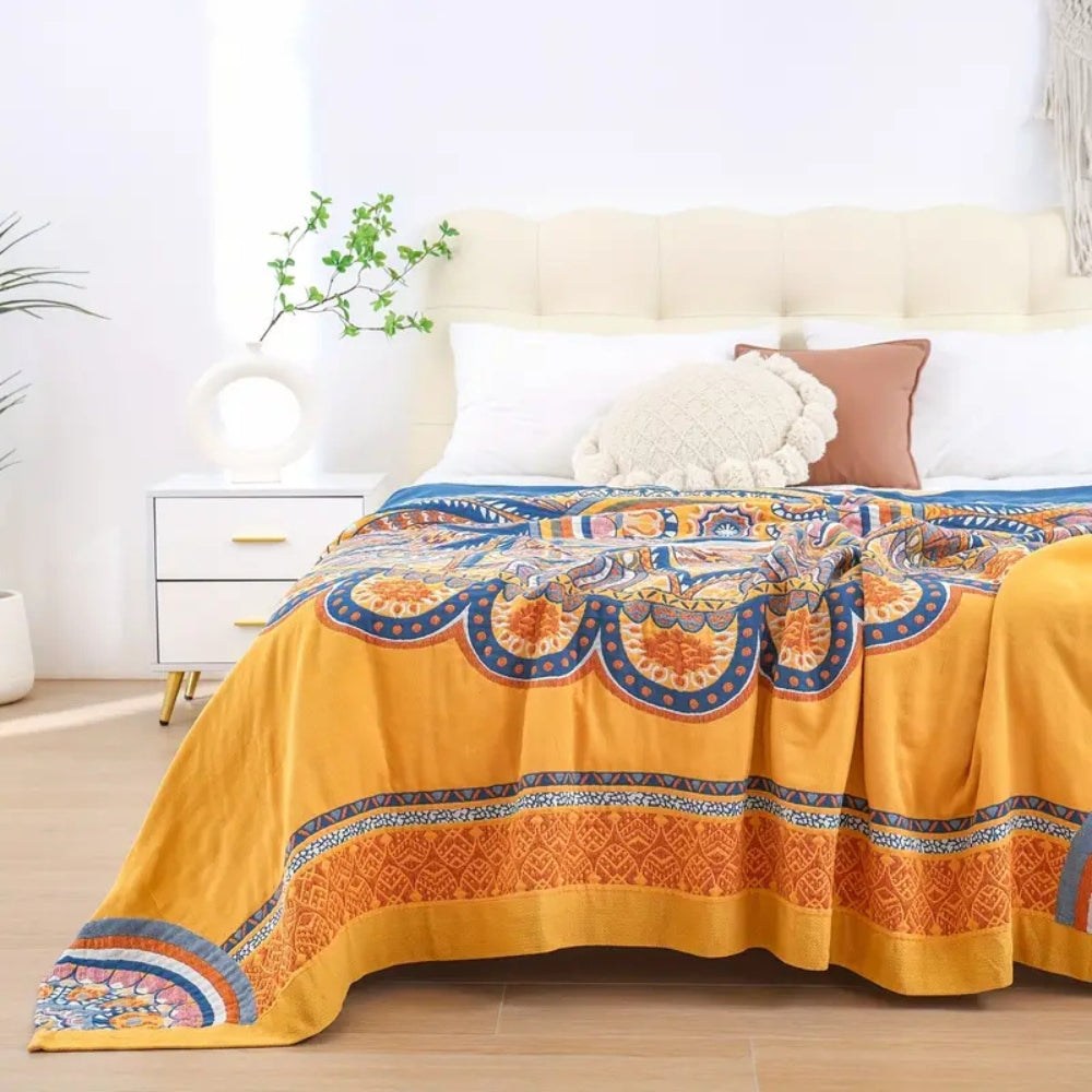 Goldene Lotus Komfort Wendedecke