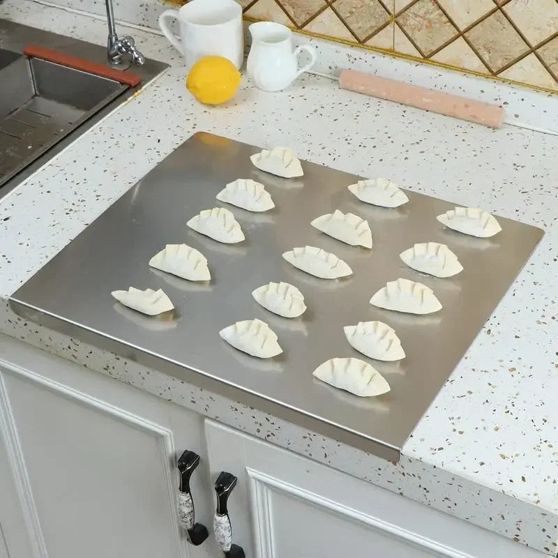 Schneidebrett - Edelstahl - Küchenoberfläche
