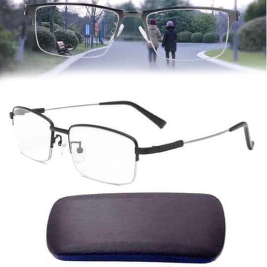 Intelligente Gleitsichtbrille | ARNO-Linsentechnologie | Photochrome Anpassung | Blaulicht-Filter & UV400 | Anti-Reflex-Beschichtung | Multifokal