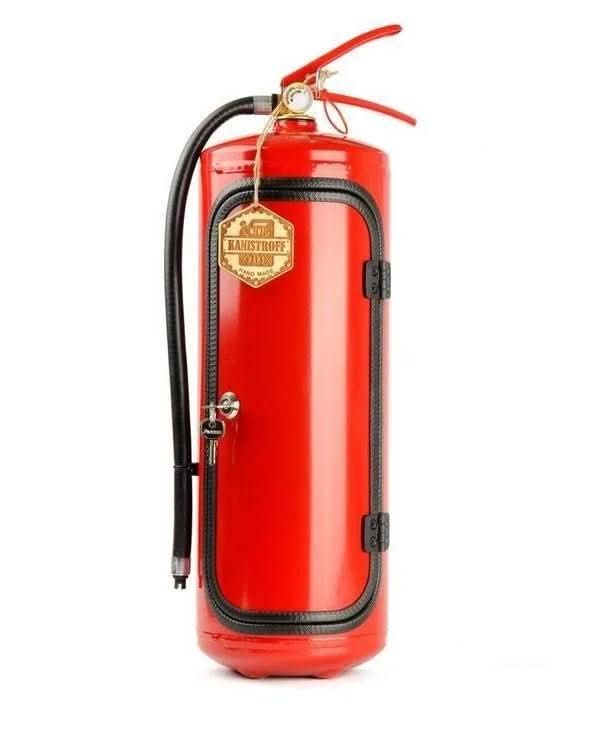 Versteckte FireBar – Versteckte Mini-Bar im Design eines Feuerlöschers für stilvolle Getränkespeicherung