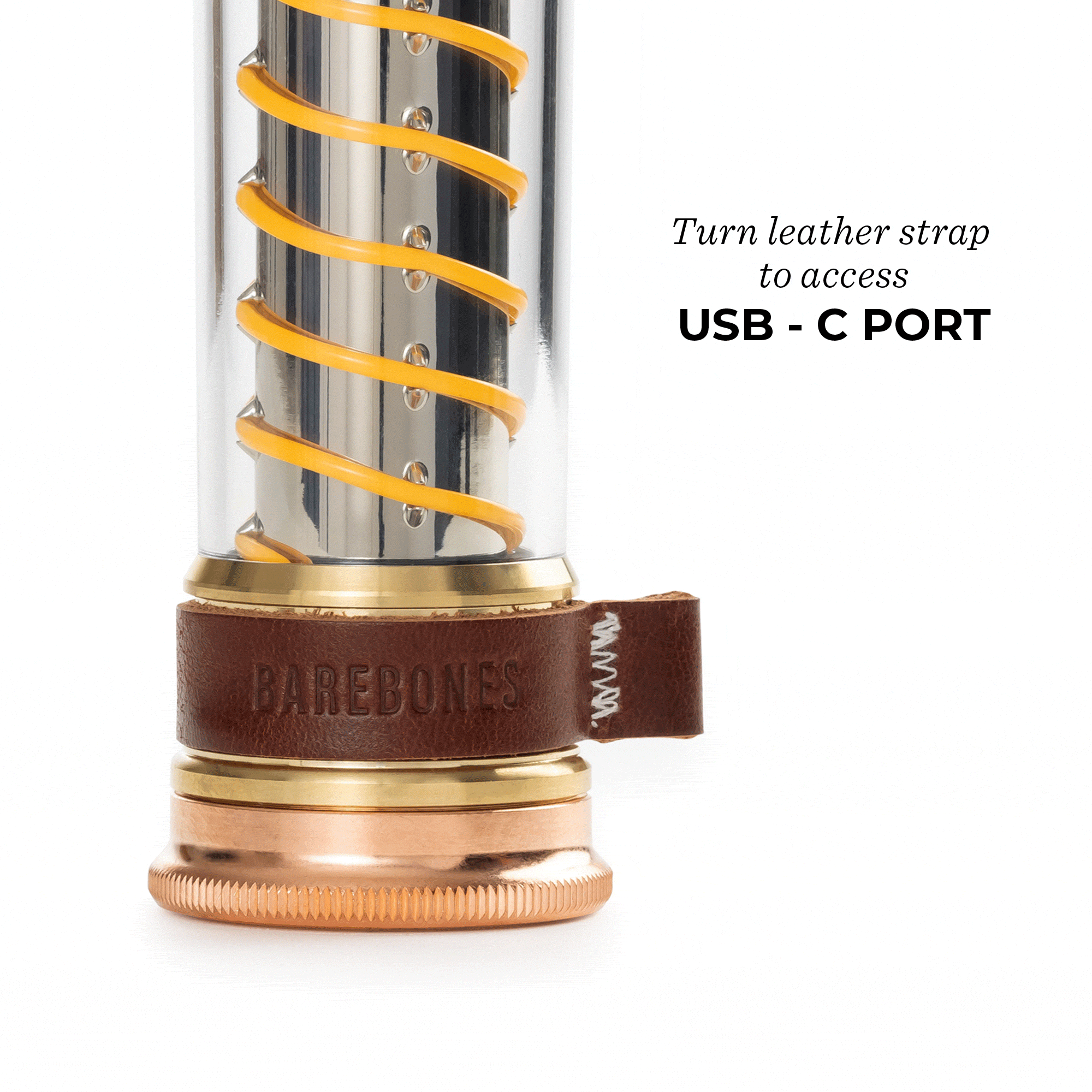 Edison Light Stick – Multifunktionale Laterne und Taschenlampe mit USB-C-Ladefunktion und 7 Beleuchtungsmodi