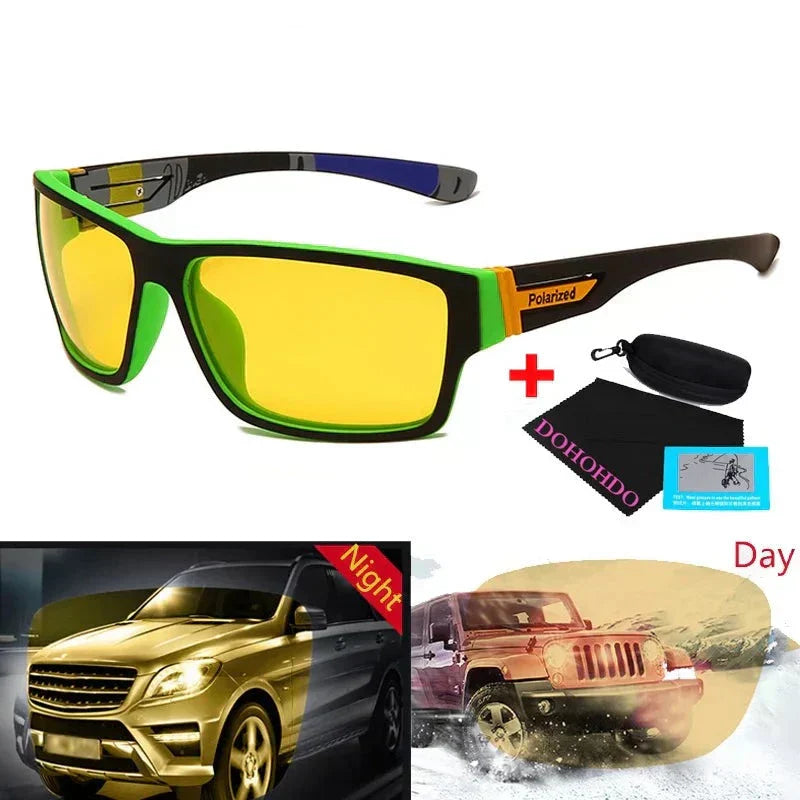 Nachtsicht Polarisierte Fahrer Sonnenbrille