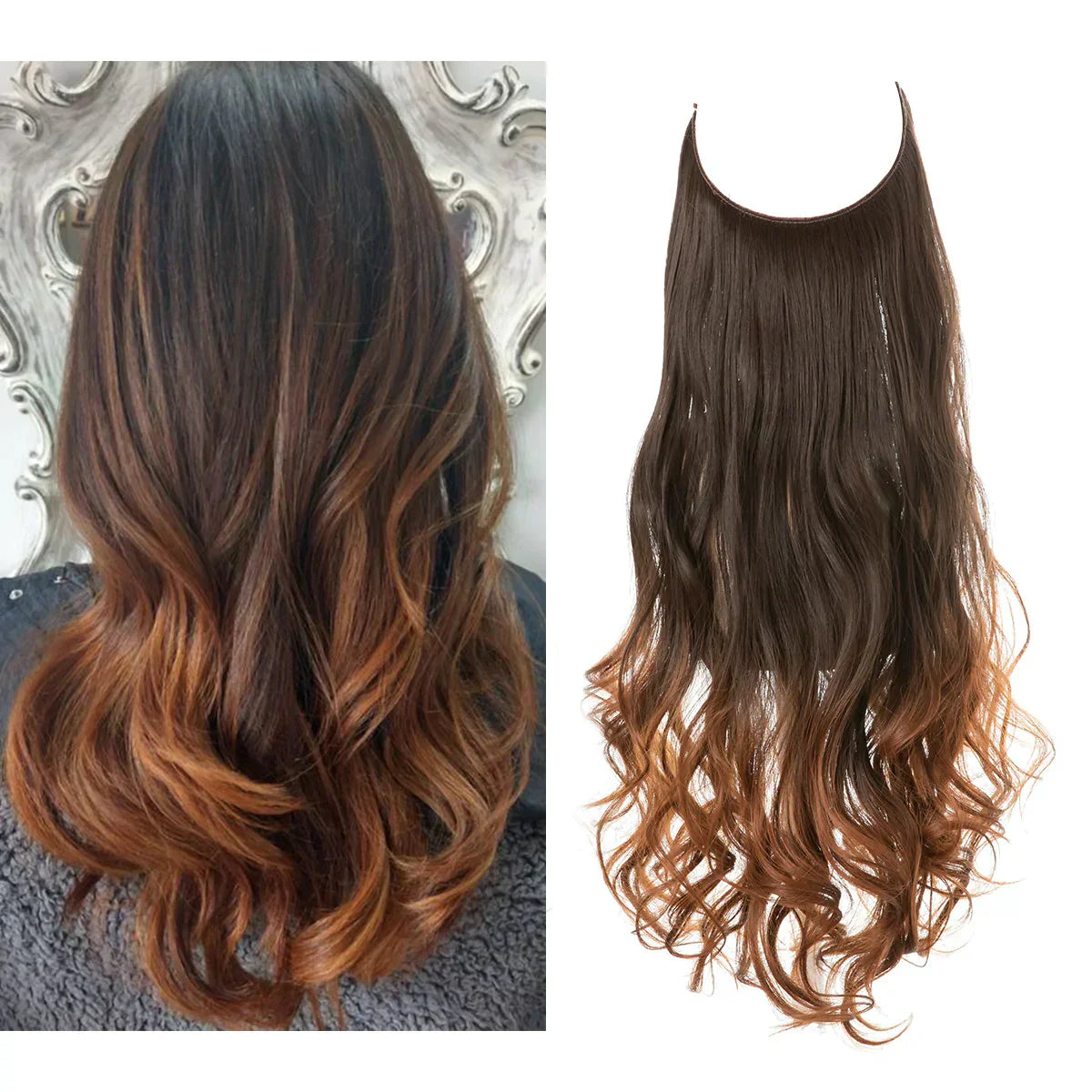 SecretHair | Qualitativ Echthaar-Extensions | 100% REMY-Qualität | Nahtloses Volumen & Länge | Natürlicher Glanz | Hitzebeständig & Langlebig