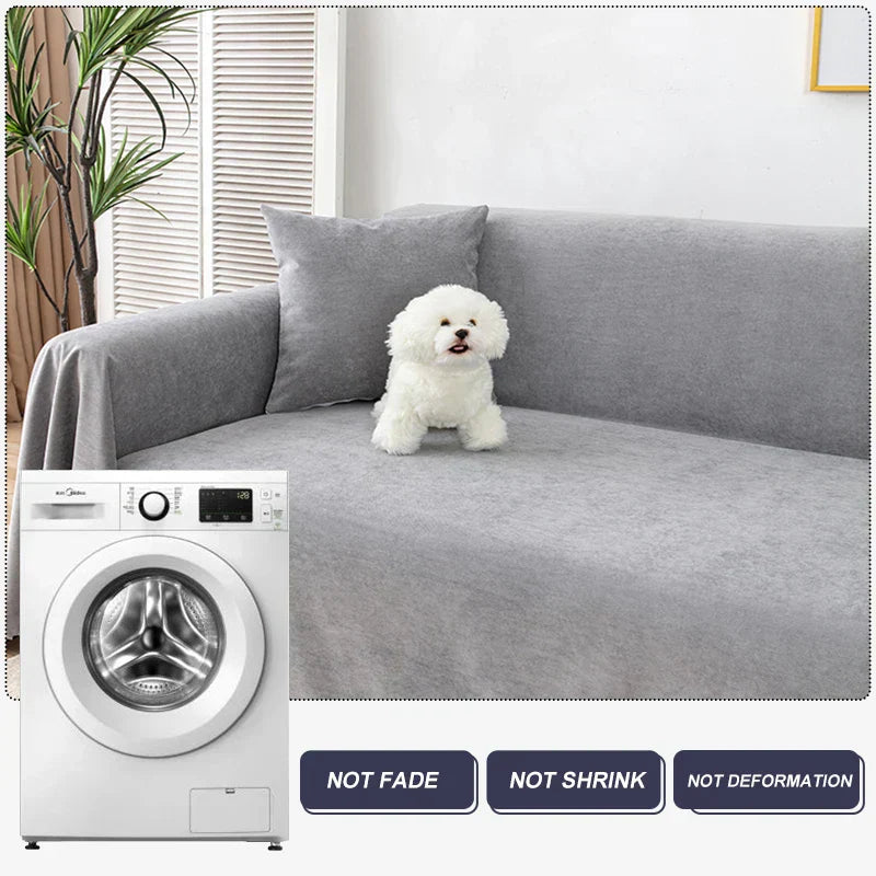 HomeGuard Sofa-Decke | Wasserfest & Kratzfest | Staubschutz & Allzwecküberwurf | Für Sofa, Bett & Wohnraum