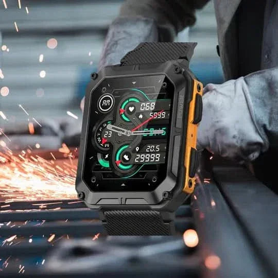 Smartwatch - Robustes Design - Gesundheitsüberwachung