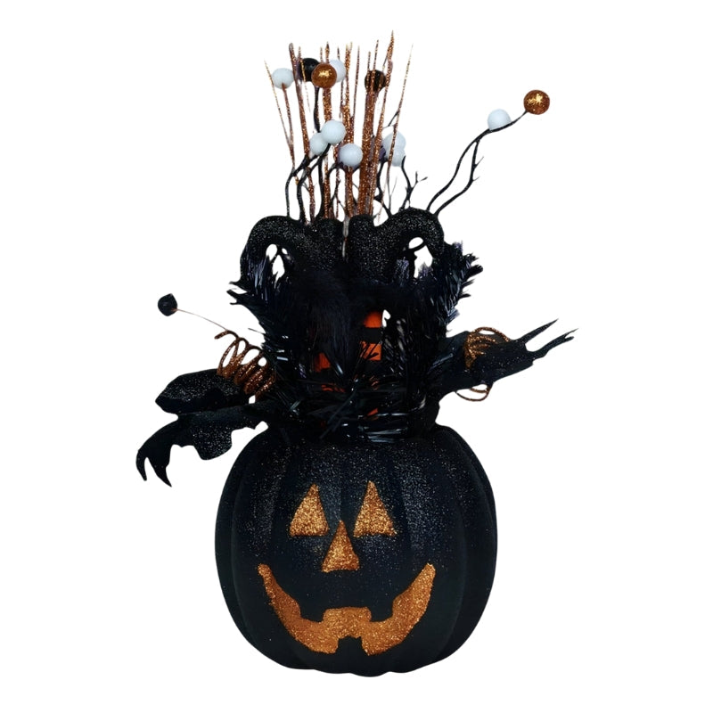 Kürbis Dekoration - Halloween Kürbis Ornamente für Innen und Außen