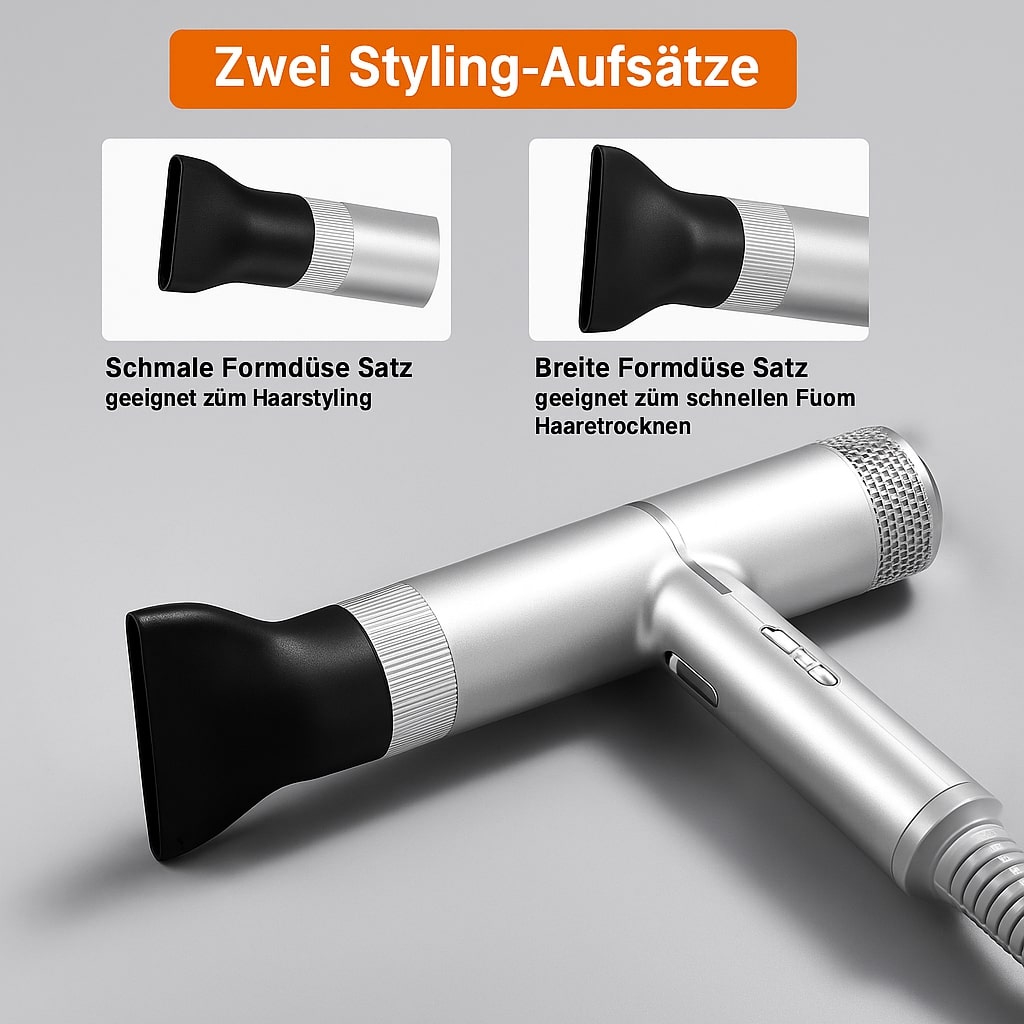Professioneller Hochleistungs-Haartrockner für schnelles, schonendes Styling