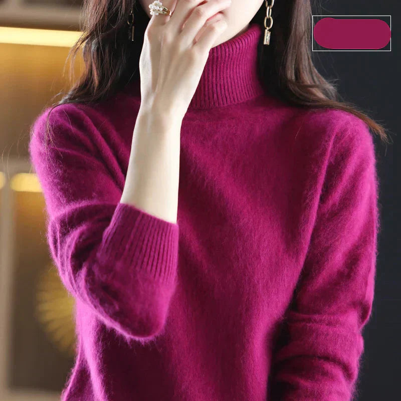 Weicher Rollkragenpullover aus Kaschmir | Damen