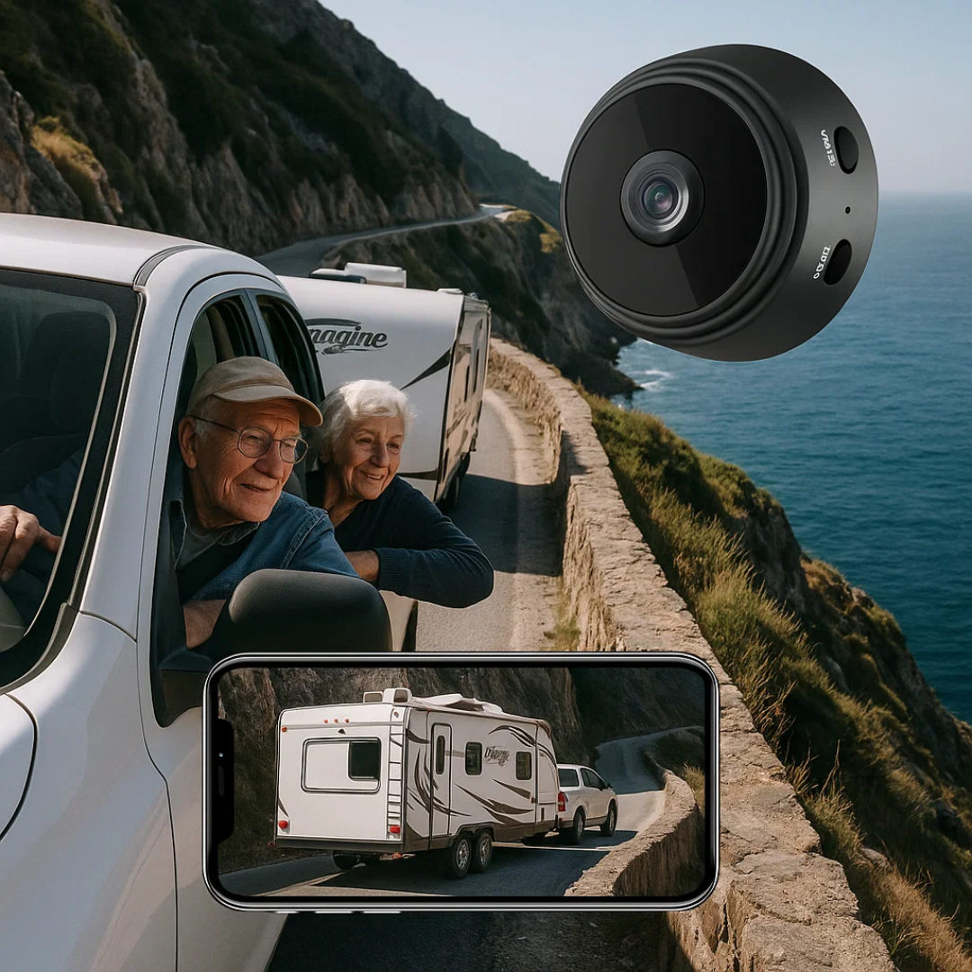 Kabellose HD Rückfahrkamera für Wohnmobil, Lkw und Anhänger
