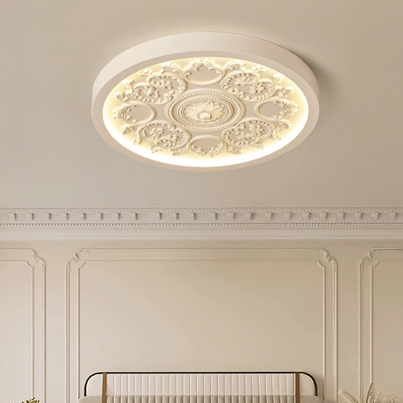 Moderne Harz-Deckenlampe mit variabler Lichtfarbe
