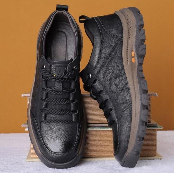 Bequeme und Wasserdichte Orthopädische Lederschuhe für Herren
