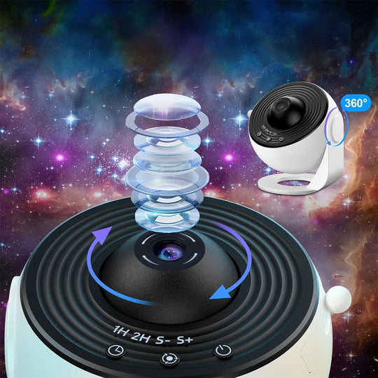 Sternenhimmel-Projektor | Sternprojektor für beruhigendes Sternenlicht zu Hause | CosmoLight