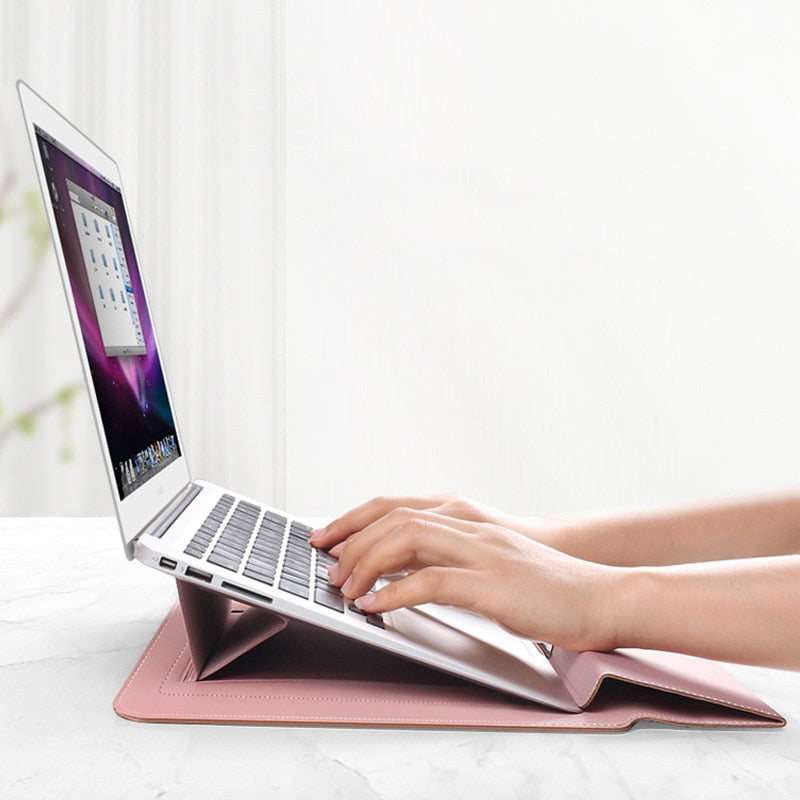 Laptop Tasche & Laptop Ständer in 1 | Laptop Hülle & Halter | Standtasche