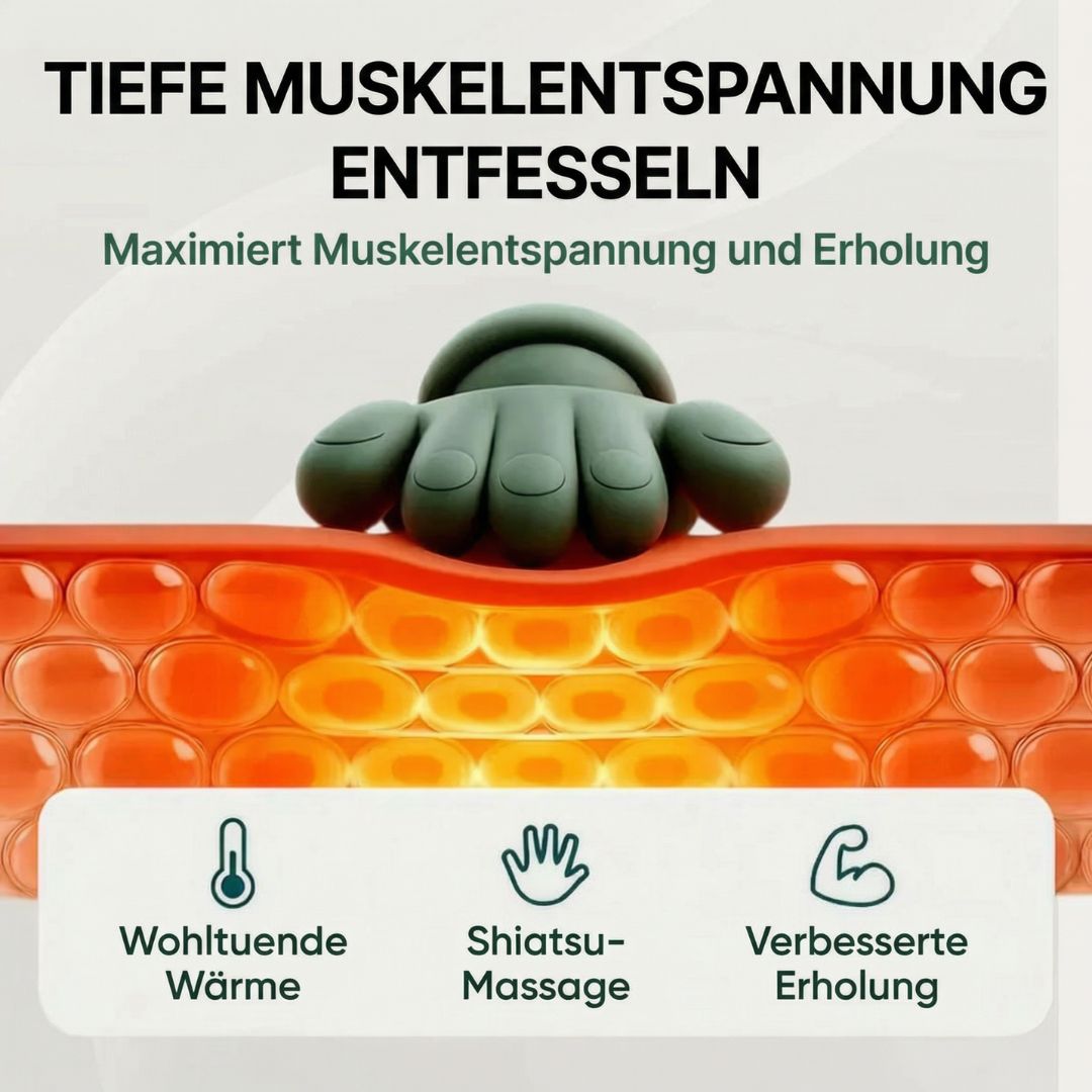 Nacken- & Schulter-Massager | Nackenmassage zu Hause für entspannte Muskeln | Nackenia