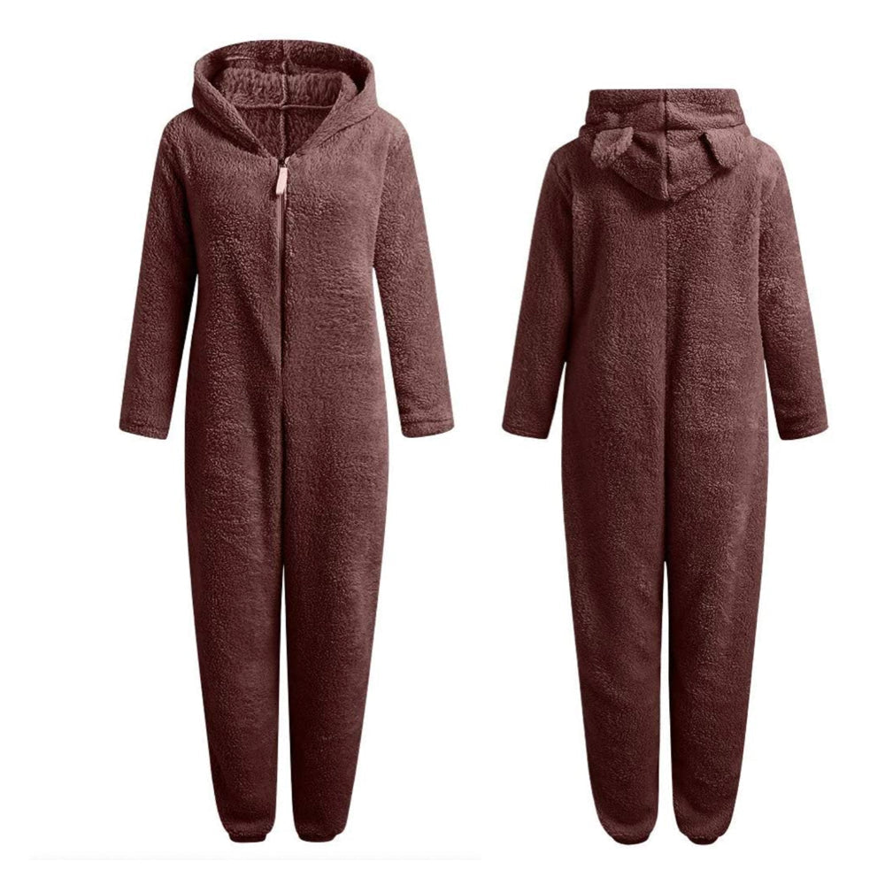 Onesie Jumpsuit für Frauen | Fleece Overalls | Schmusi
