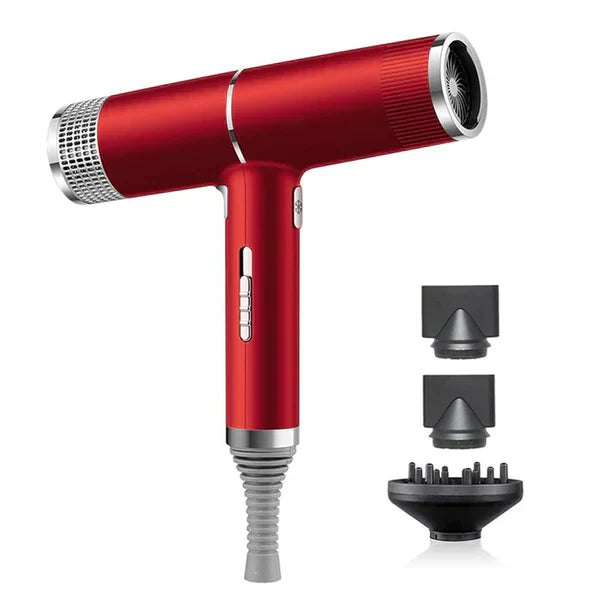 Hairvolt Ultra-Leicht Professioneller Haartrockner | Hochgeschwindigkeitsmotor 110.000 U/min | Anionen-Technologie & 3 Einstellungen